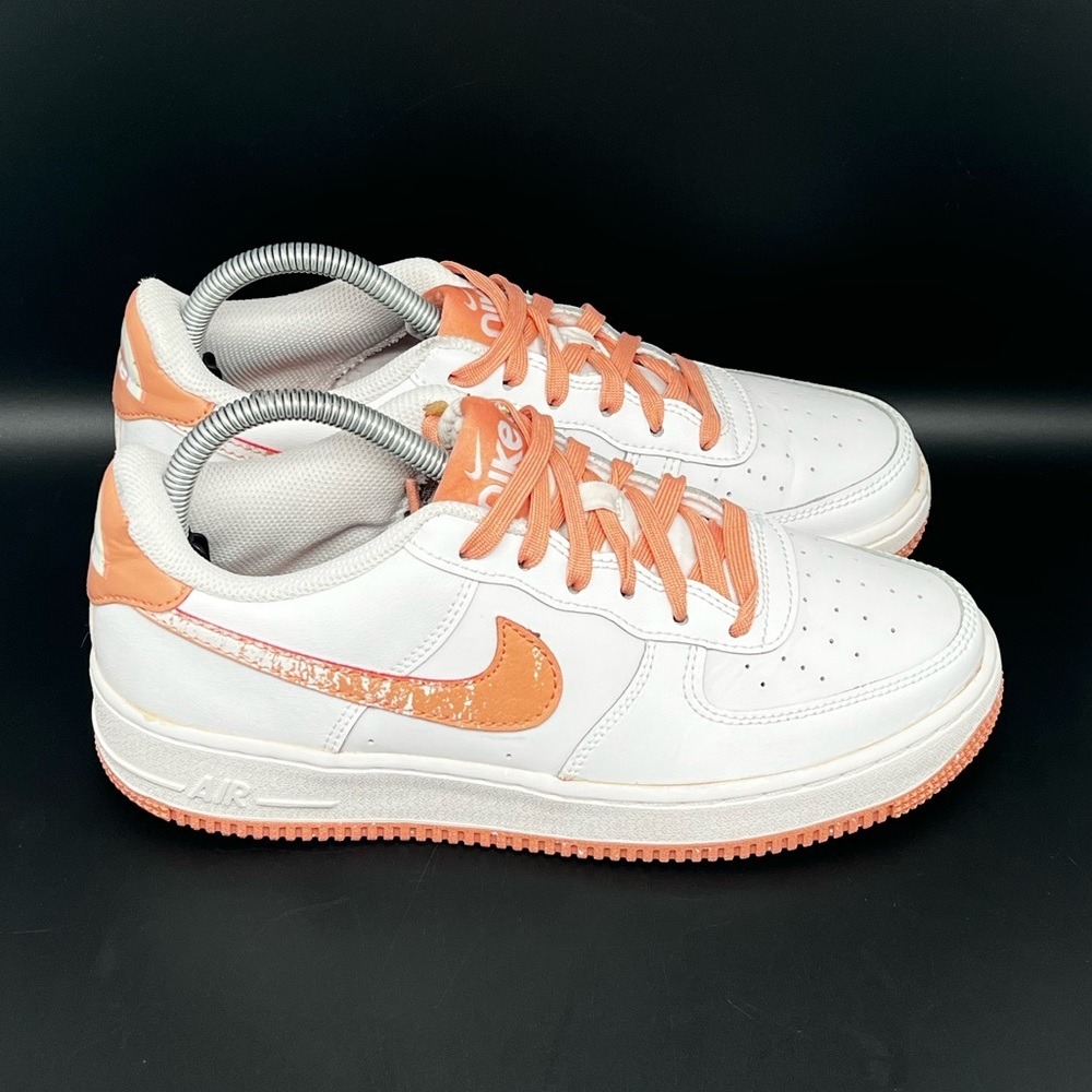 Nike Air Force 1 LV8 Low White / Root Speckled Shoes Men's Sz 7 / Women's 8.5
